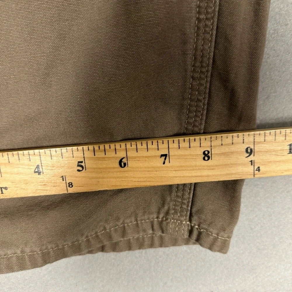 Carhartt B159 MUS Pants Mens 36X32 Brown Canvas  Loose Fit Carpenter Work Cargo